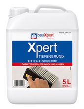 Xpert Tiefengrund: Perfekt für die Untergrundvorbehandlung, bei stark saugenden und kreidenden Untergründen, lösemittelfrei